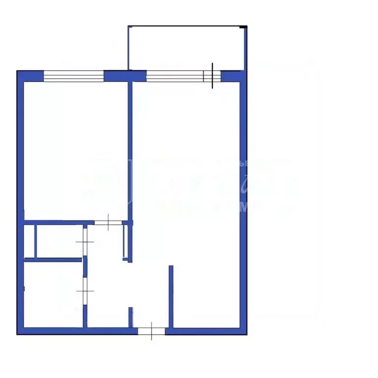 1-к кв. Кемеровская область, Ленинск-Кузнецкий бул. Клюева, 4 (39.0 м) - Фото 2