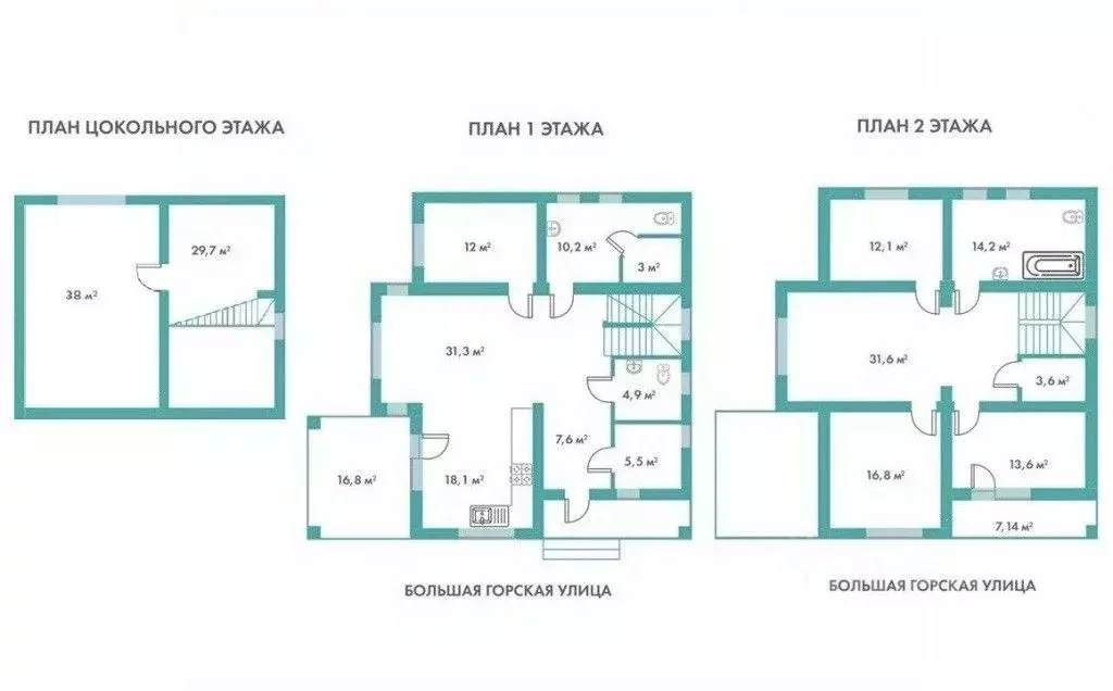 Дом в Санкт-Петербург, Санкт-Петербург, Сестрорецк ул. Большая ... - Фото 2