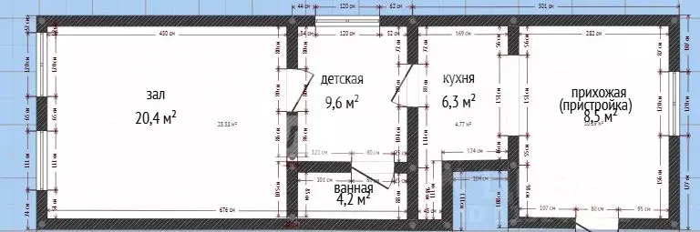 2-к кв. Дагестан, Махачкала ул. Заманова, 16 (46.4 м) - Фото 1