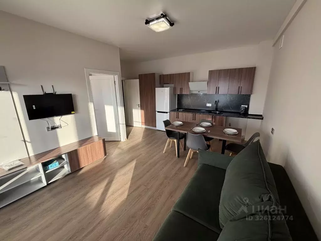 2-к кв. Калужская область, Боровский муниципальный округ, д. Петрово, ... - Фото 1