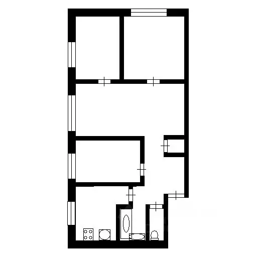 4-к кв. Чувашия, Новочебоксарск ул. Винокурова, 22 (60.1 м) - Фото 1