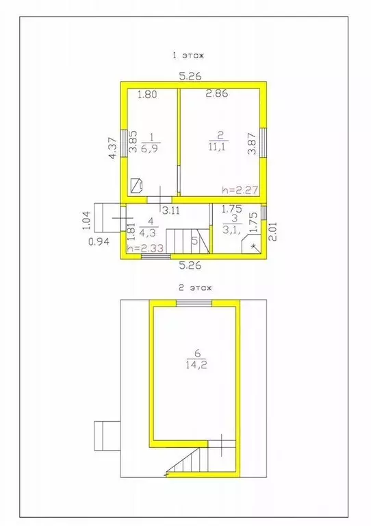 Дом в Ленинградская область, Гатчинский муниципальный округ, Вырица ... - Фото 1