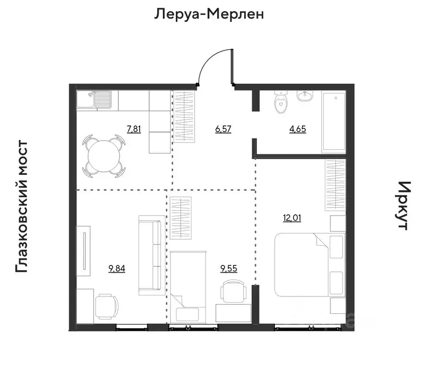 3-к кв. Иркутская область, Иркутск Затон кв-л, ул. Набережная Иркута ... - Фото 0