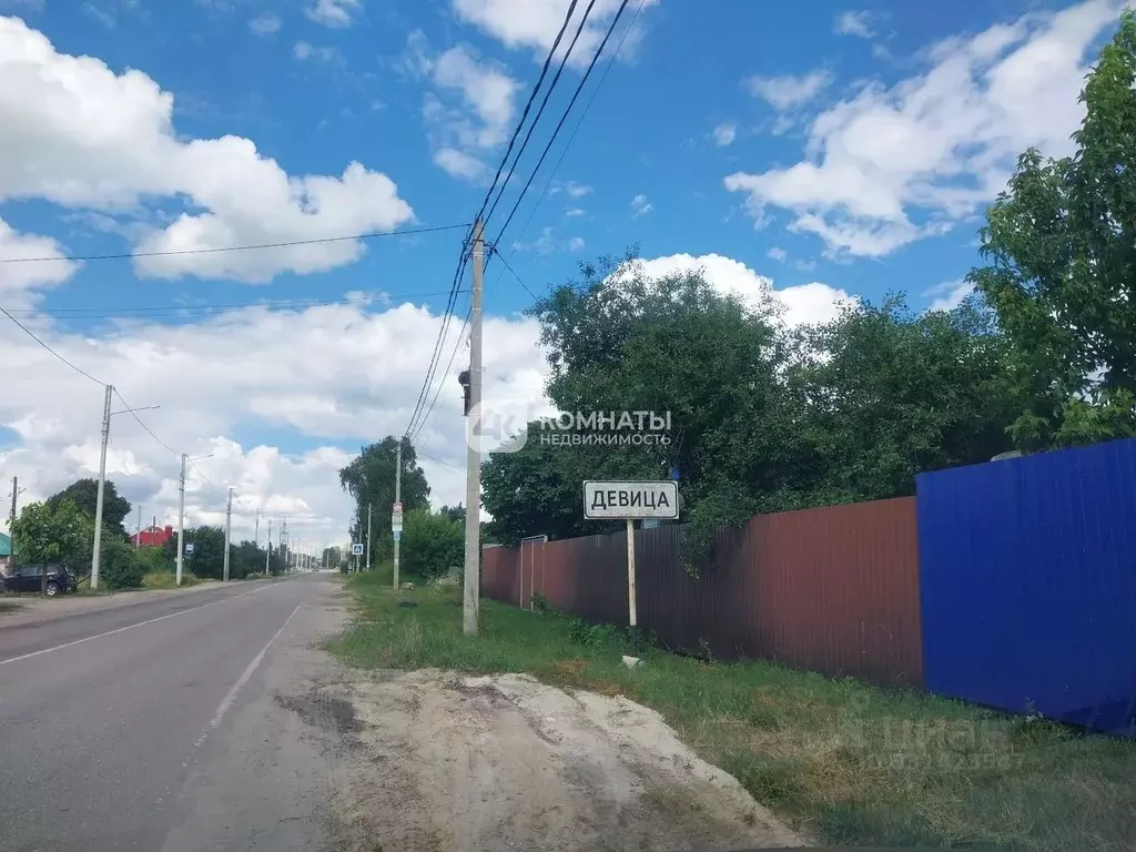 Участок в Воронежская область, Семилукский район, с. Девица ул. ... - Фото 1