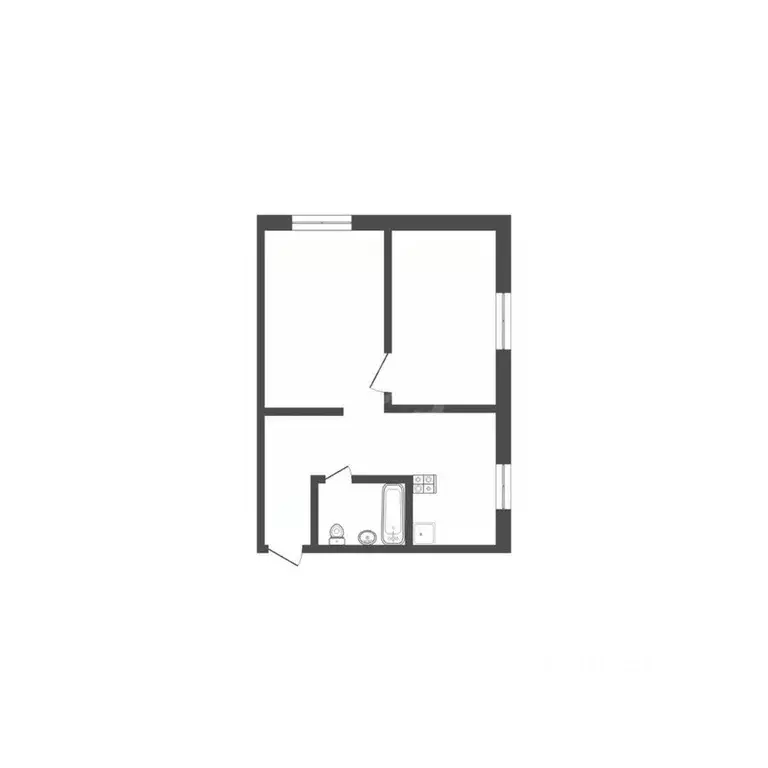 2-к кв. Саратовская область, Саратов Международная ул., 7к1 (41.5 м) - Фото 1
