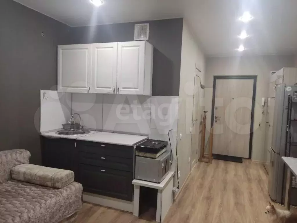 Квартира-студия, 21,1 м, 9/19 эт. - Фото 1
