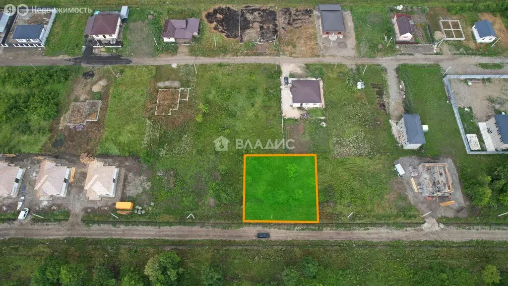 Участок в посёлок Тульский, Подгорная улица (5 м) - Фото 1