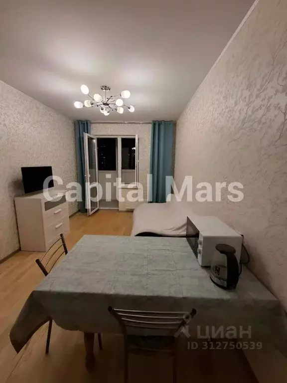 1-к кв. Москва ул. Юлиана Семенова, 8к2 (33.0 м) - Фото 1