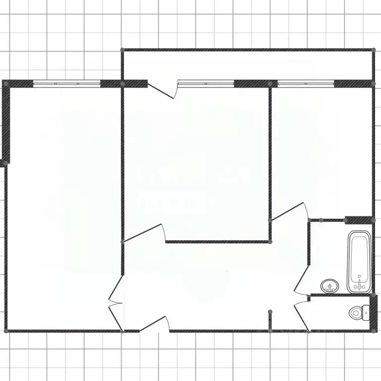 2-к кв. Липецкая область, Липецк ул. Гагарина, 145 (69.9 м) - Фото 2