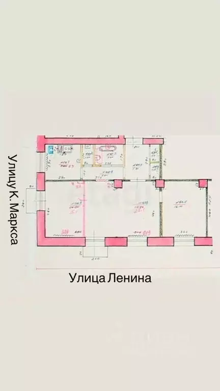 3-к кв. Курганская область, Курган ул. Ленина, 21 (84.9 м) - Фото 1