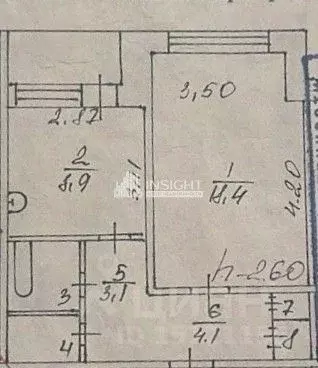 1-к кв. Ямало-Ненецкий АО, Новый Уренгой Юбилейный мкр, 1/6 (40.3 м) - Фото 1