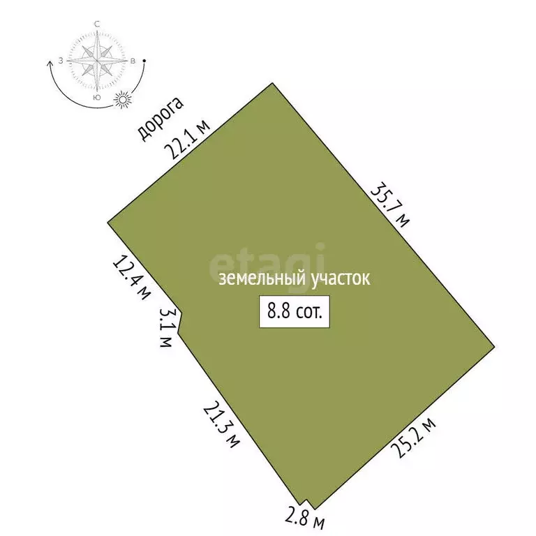 Дом в Ялуторовск, улица Свердлова (52 м) - Фото 1