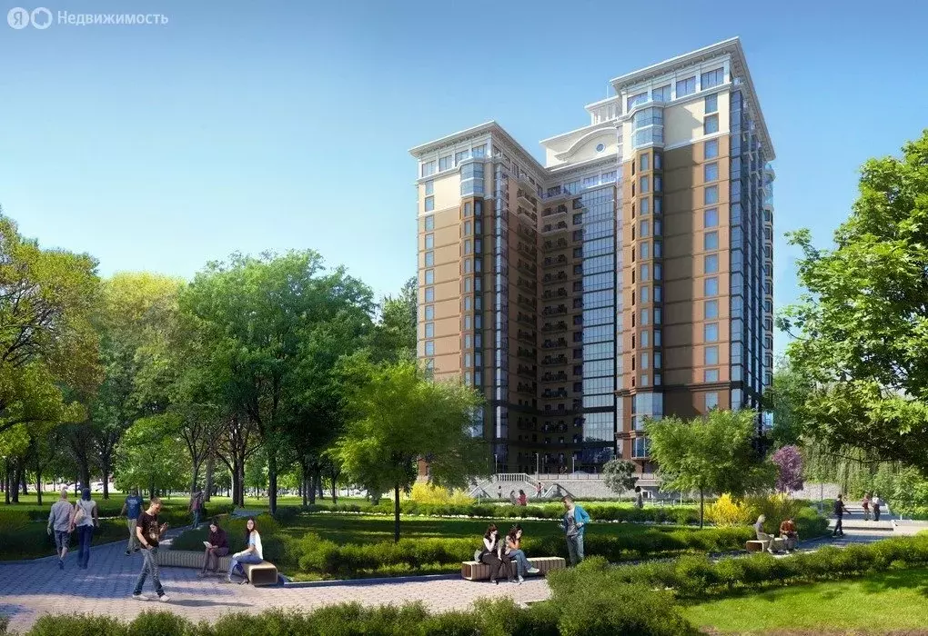 Квартира-студия: Симферополь, улица Фрунзе, 41А (52 м) - Фото 1