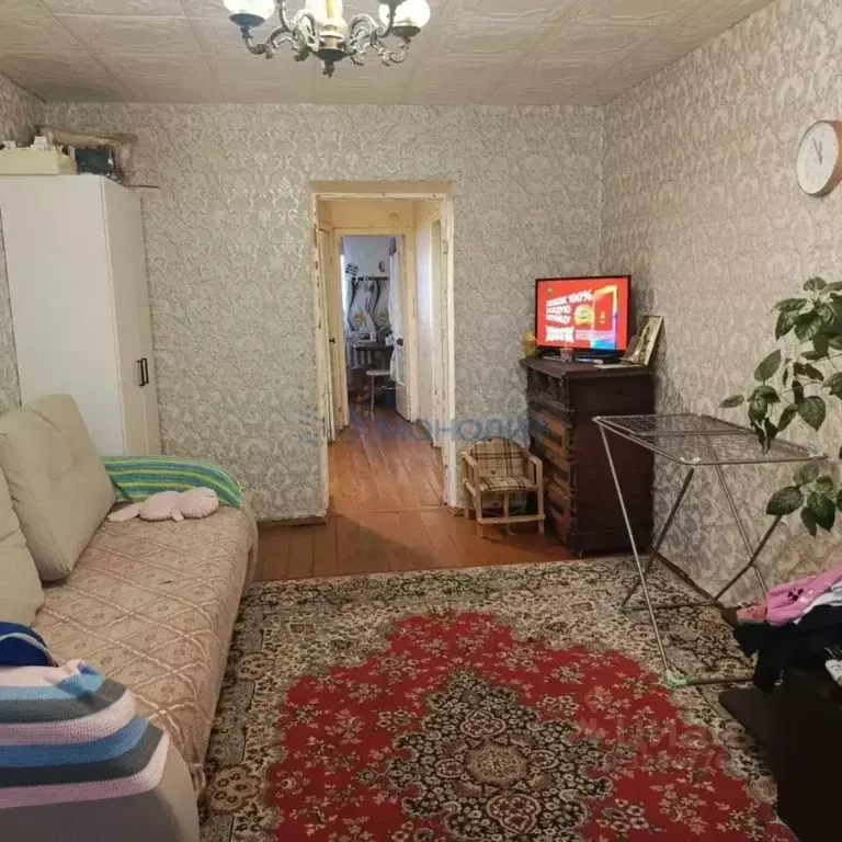 2-к кв. Нижегородская область, Богородск Комсомольский пер., 3 (44.0 ... - Фото 2