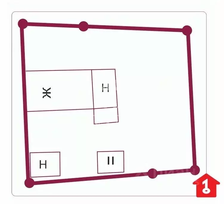 Дом в Омская область, Омск ул. 24-я Линия, 153 (32 м) - Фото 2