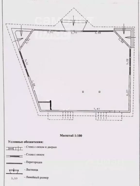 Помещение свободного назначения в Москва Ломоносовский просп., 5С1 ... - Фото 1