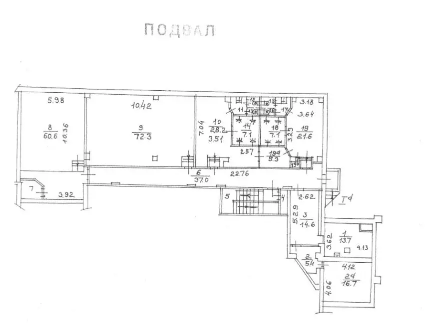 Помещение свободного назначения в Москва Мичуринский просп., 21К2 (634 ... - Фото 1