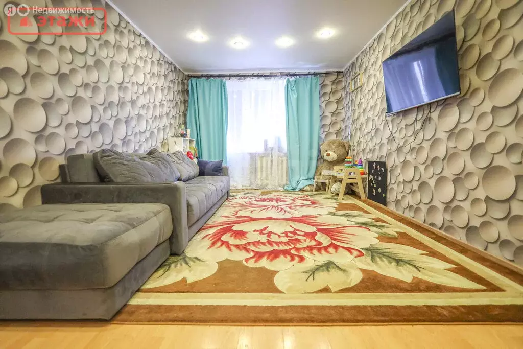 2-комнатная квартира: Петрозаводск, Ключевая улица, 6к2 (53.6 м) - Фото 1