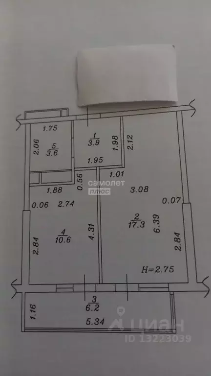 1-к кв. Краснодарский край, Анапа ул. Омелькова, 93 (42.0 м) - Фото 1