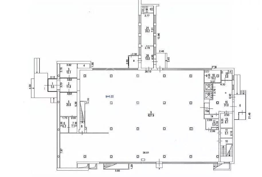 Помещение свободного назначения в Москва Ясный проезд, 19С2 (1464 м) - Фото 2
