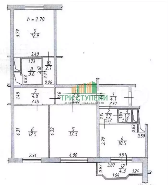 3-к. квартира, 75 м, 22/22 эт. - Фото 0