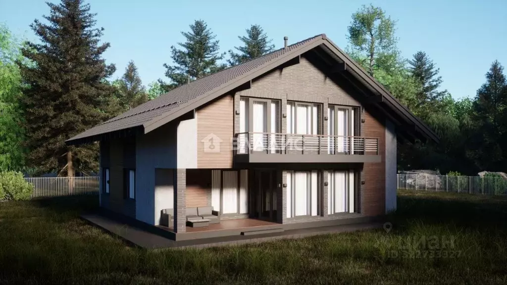 Дом в Ленинградская область, Выборгский район, Первомайское с/пос, ... - Фото 1