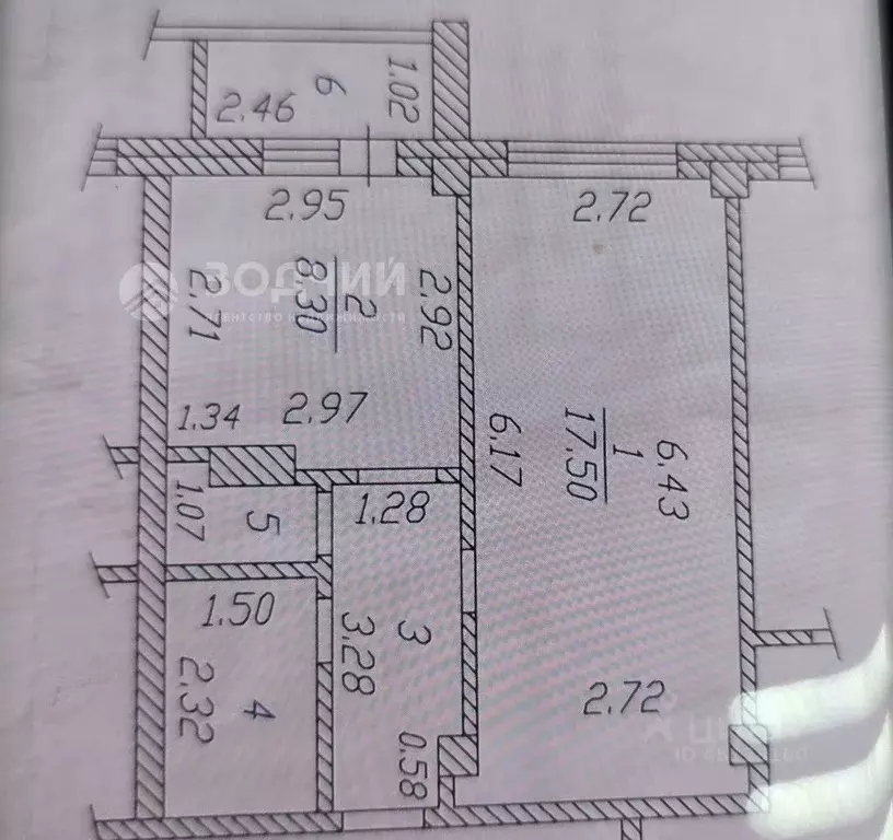 1-к кв. Чувашия, Чебоксары Альгешево мкр, ул. Болгарстроя, 9/11 (36.9 ... - Фото 2