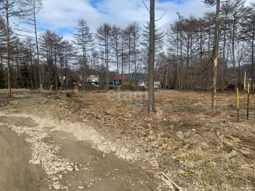 Участок в Сахалинская область, Южно-Сахалинск Саянская ул. (11.0 сот.) - Фото 1