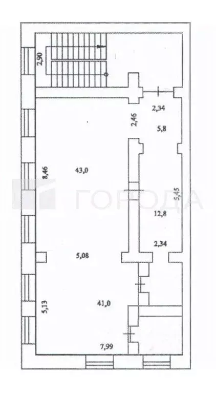 Помещение свободного назначения в Томская область, Томск просп. ... - Фото 2