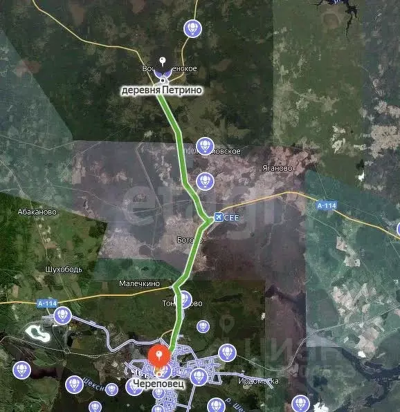 Участок в Вологодская область, Череповецкий район, д. Петрино  (30.0 ... - Фото 1