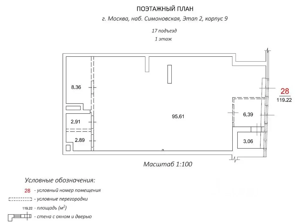 Помещение свободного назначения в Москва Г мкр, Форивер жилой ... - Фото 1