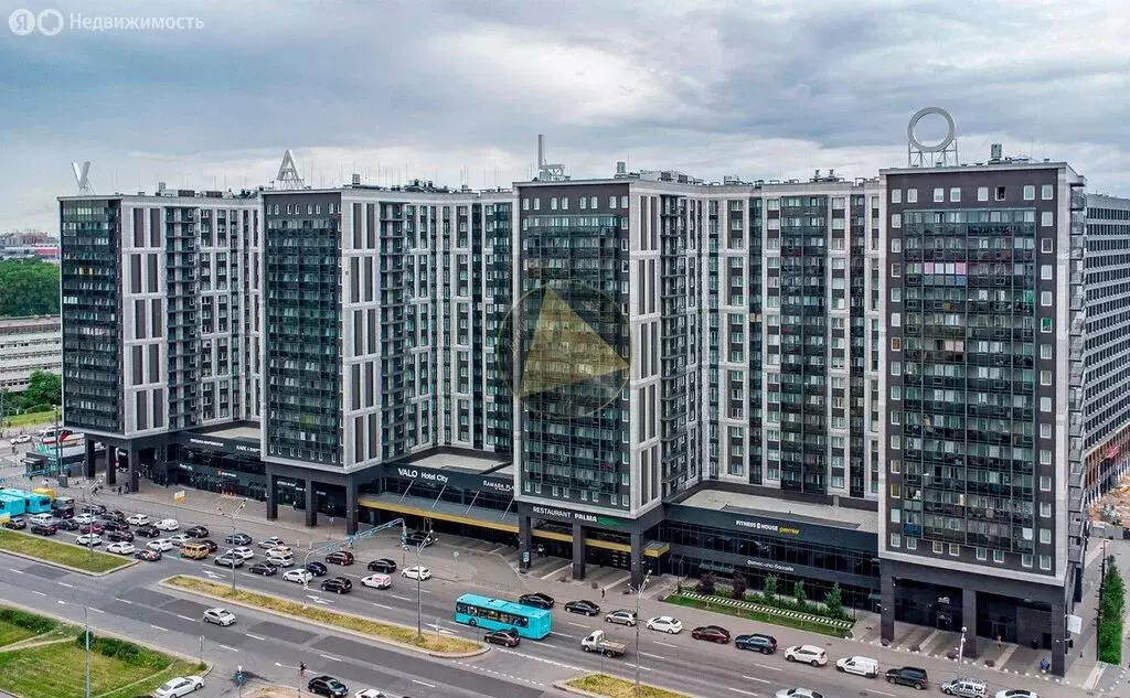 Квартира-студия: Санкт-Петербург, улица Салова, 61 (35.45 м) - Фото 1