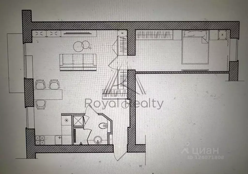 2-к кв. Санкт-Петербург Краснодонская ул., 19 (51.5 м) - Фото 2