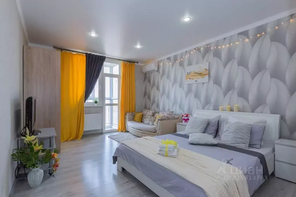 1-к кв. Ростовская область, Ростов-на-Дону ул. Мечникова, 37 (42.0 м) - Фото 1