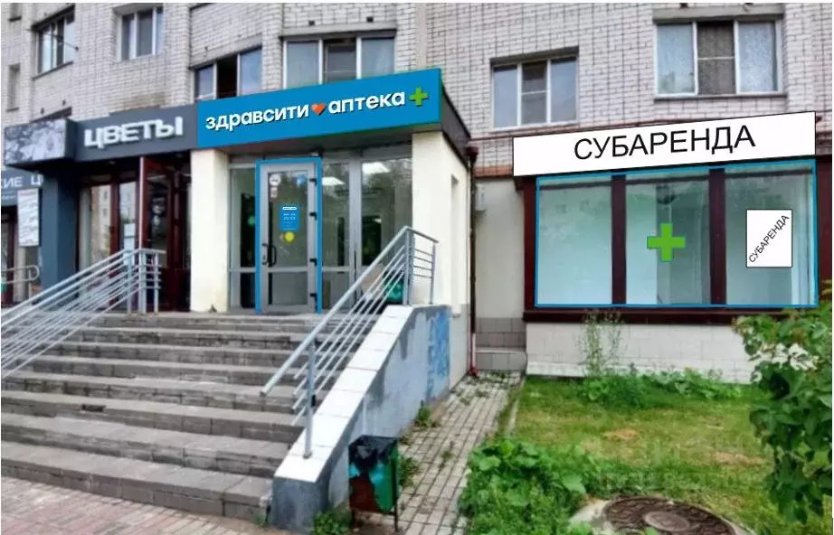 Торговая площадь в Смоленская область, Смоленск ул. Попова, 119 (58 м) - Фото 1