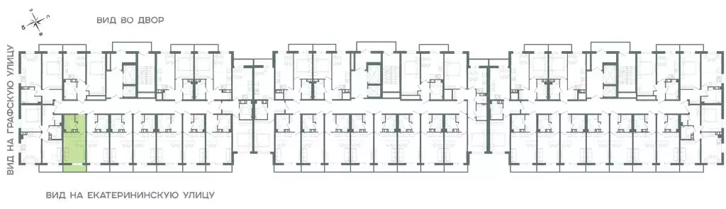 1-комнатная квартира: Мурино, Екатерининская улица, 11 (20.4 м) - Фото 1