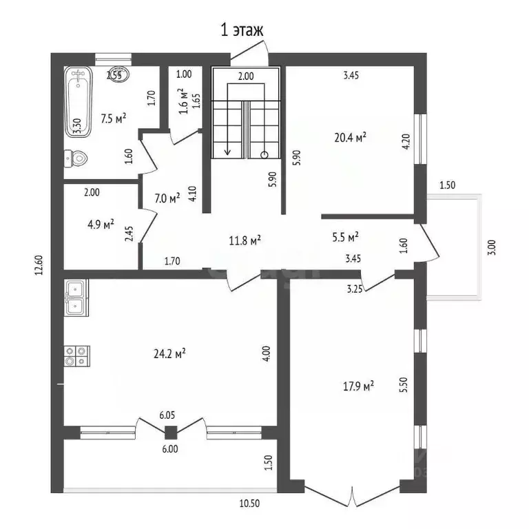 Дом в Ставропольский край, Георгиевский муниципальный округ, с. ... - Фото 2