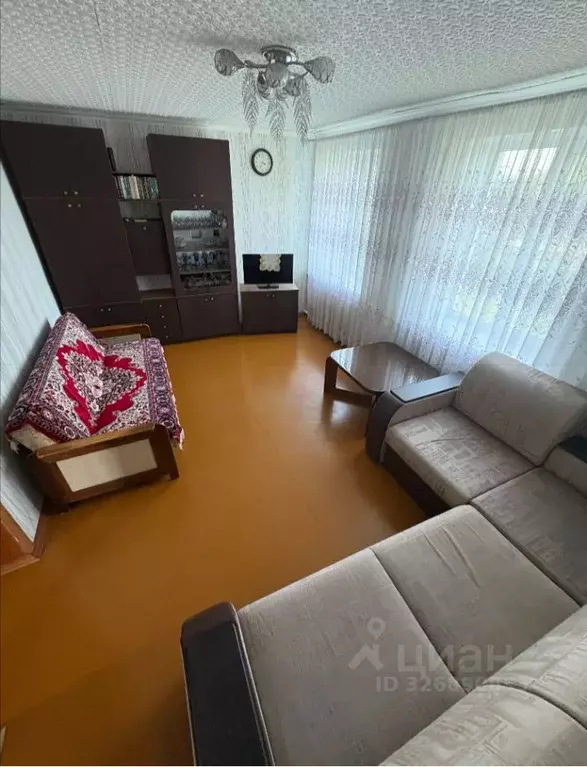 3-к кв. Курская область, Поныри муниципальное образование, Поныри рп ... - Фото 2