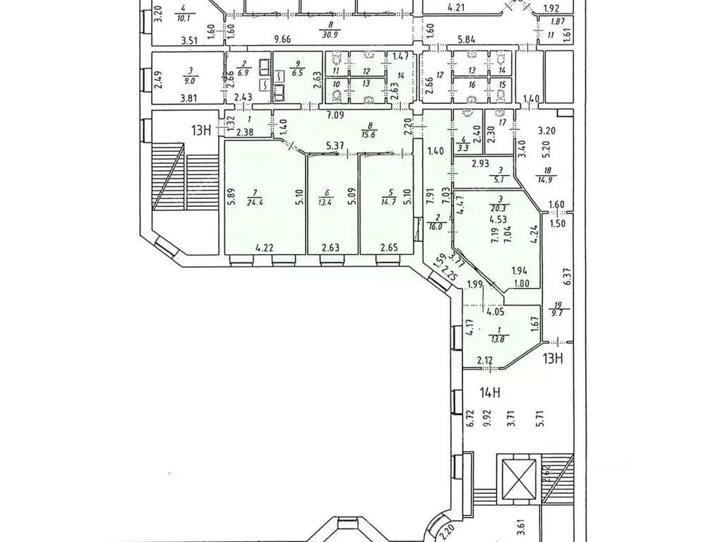 Офис в Санкт-Петербург Малая Конюшенная ул., 1-3 (144 м) - Фото 2
