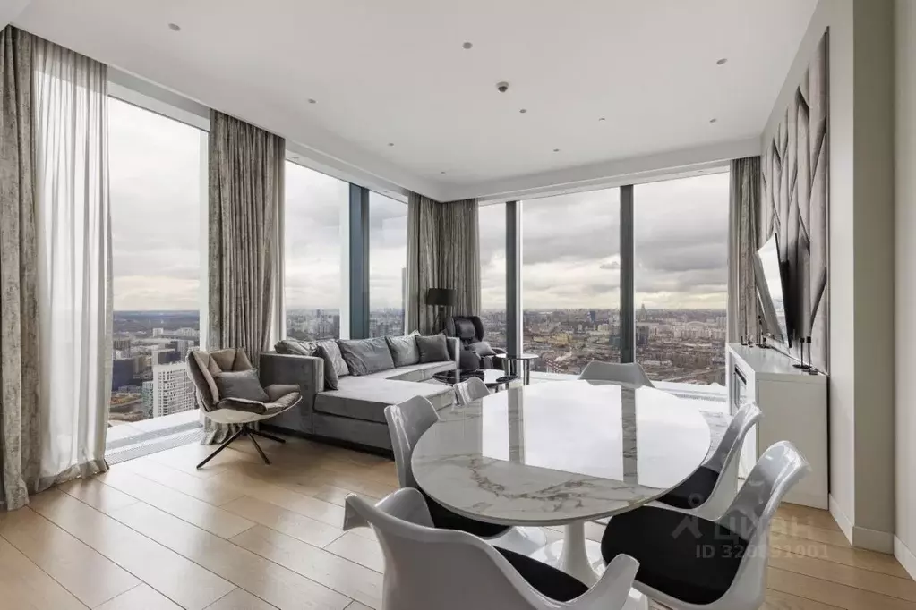 3-к кв. Москва 1-й Красногвардейский проезд, 22с2 (113.0 м) - Фото 1