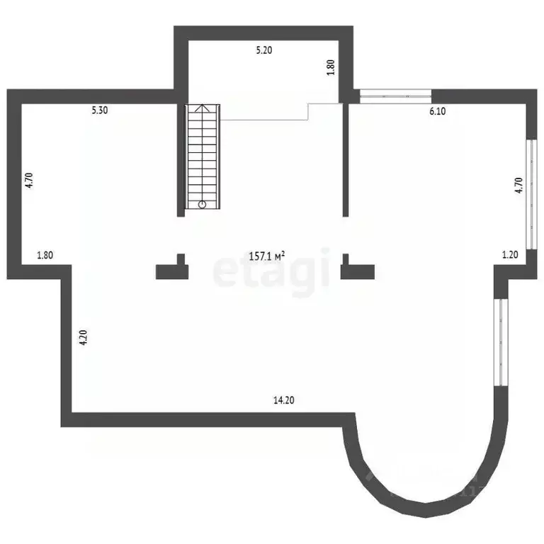 Помещение свободного назначения в Севастополь с. Орловка, ш. ... - Фото 2