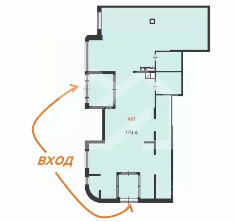 Помещение свободного назначения в Москва Сиреневый бул., 4/7 (178 м) - Фото 2