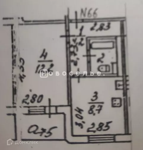 Продаётся 1-к квартира, 28 м - Фото 1