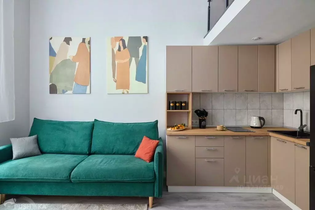 Студия Санкт-Петербург Измайловский просп., 16/30 (25.7 м) - Фото 2