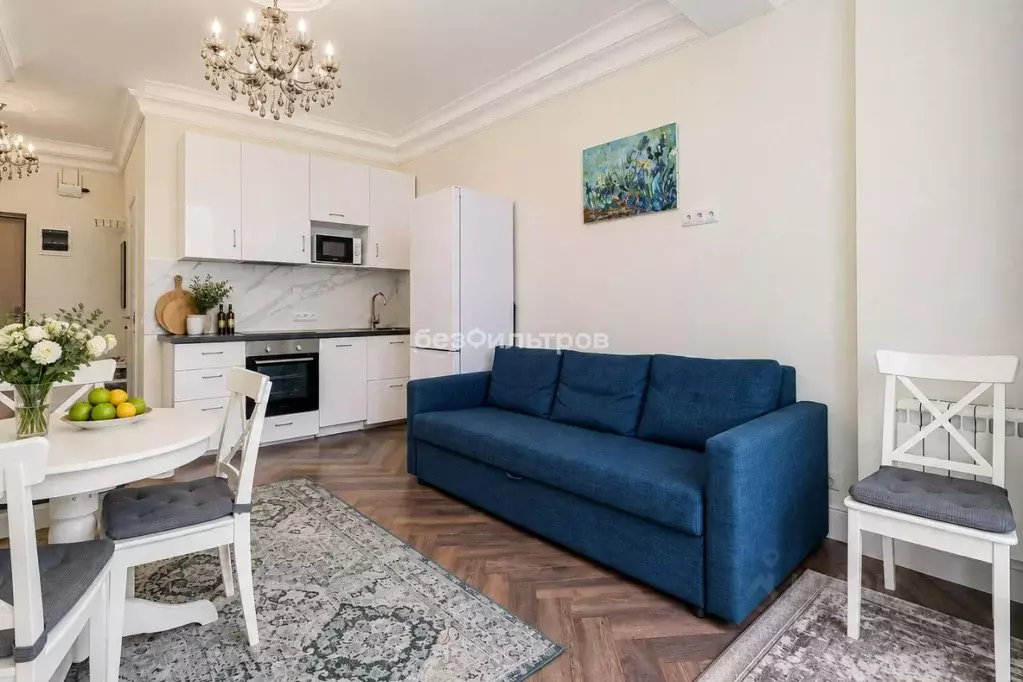 Свободной планировки кв. Москва Хорошевское ш., 25Ак2 (46.0 м) - Фото 1