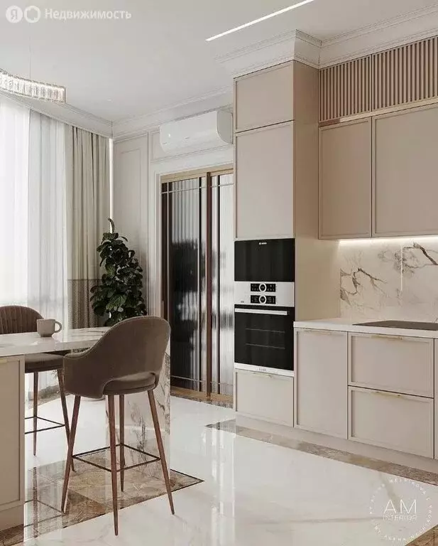 3-комнатная квартира: Сириус, Парусная улица, 27 (69 м) - Фото 1
