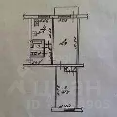 2-к кв. Липецкая область, Липецк ул. Валентины Терешковой, 38В (44.0 ... - Фото 2