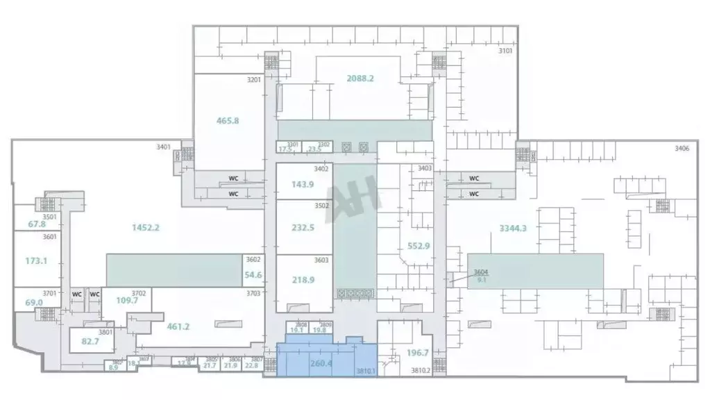 Офис в Москва ул. Ленинская Слобода, 26С5 (260 м) - Фото 1