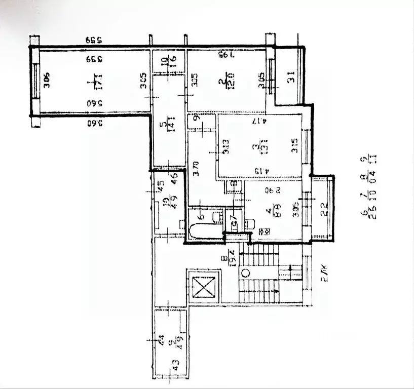 3-к кв. Санкт-Петербург просп. Пятилеток, 7К2 (71.8 м) - Фото 2