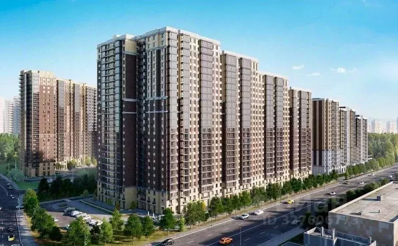 1-к кв. Московская область, Одинцово Союзный жилой комплекс, к3 (39.1 ... - Фото 1